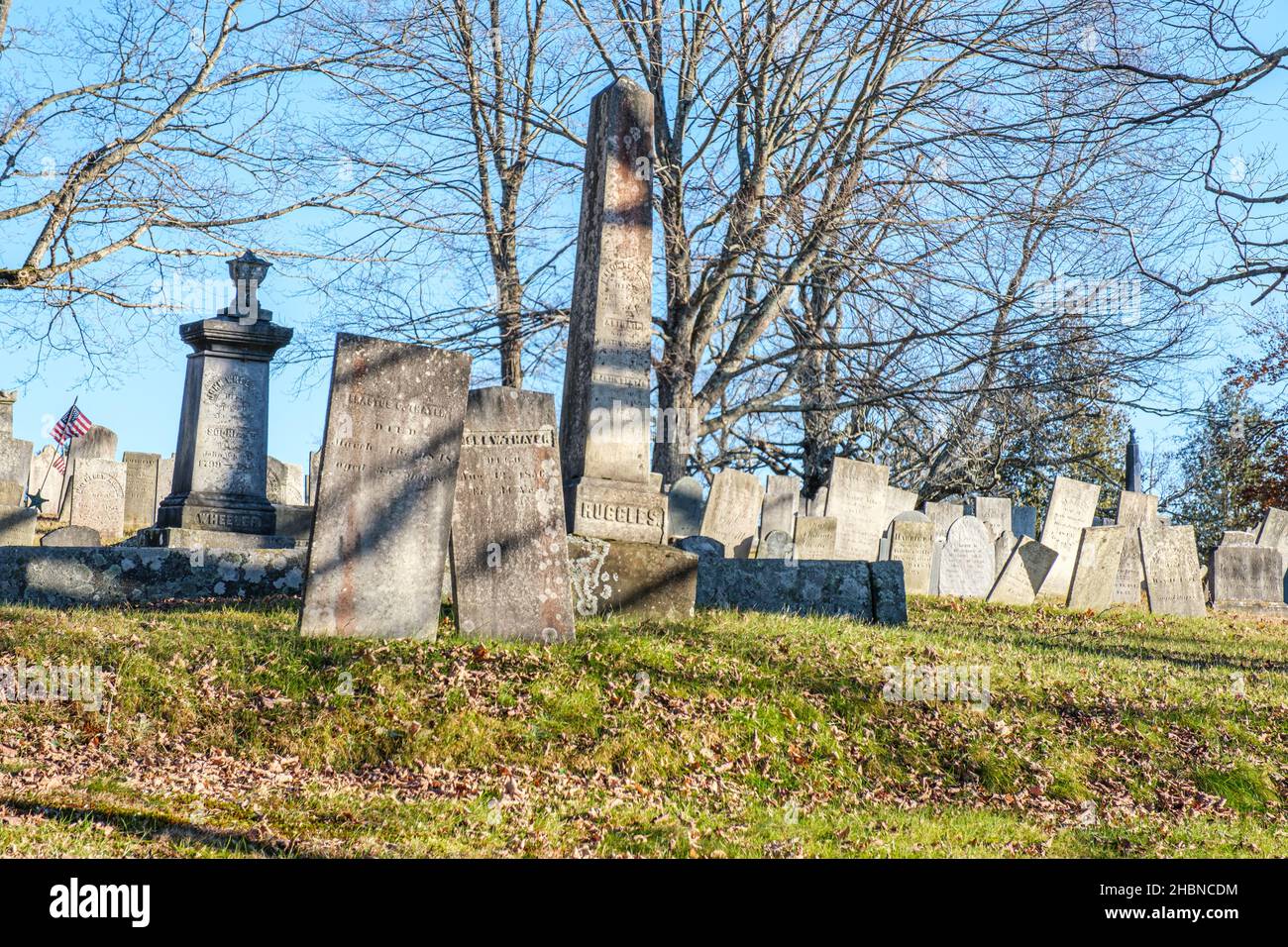 Hardwick Cemetery also known as Hardwick Upper Cemetery in Hardwick, MA