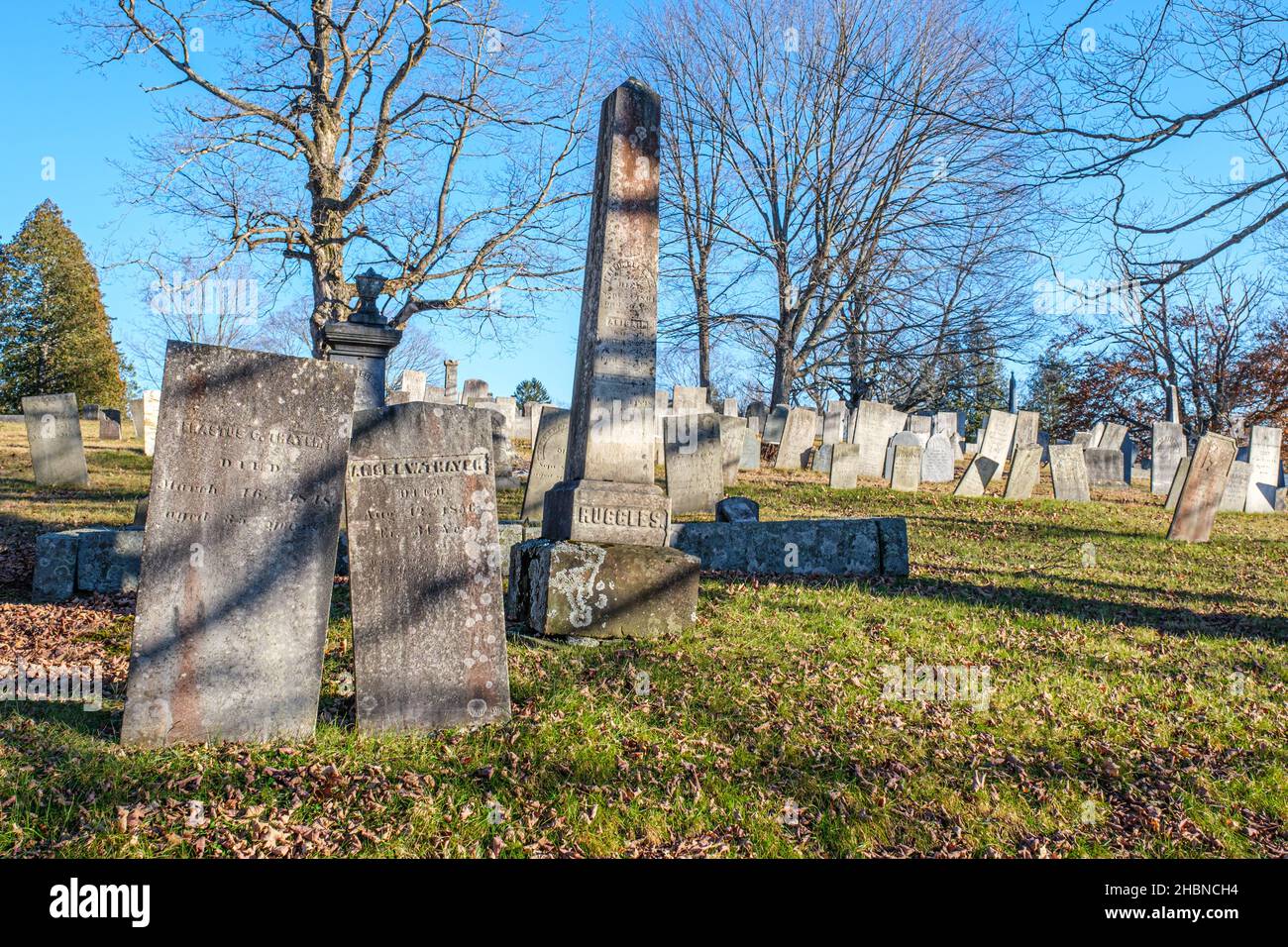 Hardwick Cemetery also known as Hardwick Upper Cemetery in Hardwick, MA