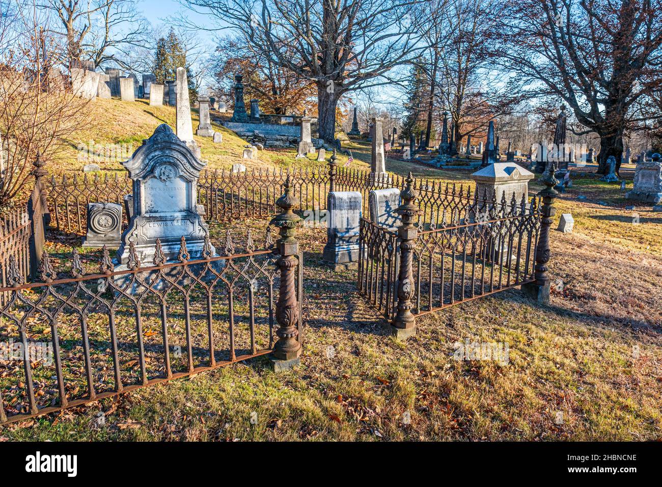 Hardwick Cemetery also known as Hardwick Upper Cemetery in Hardwick, MA