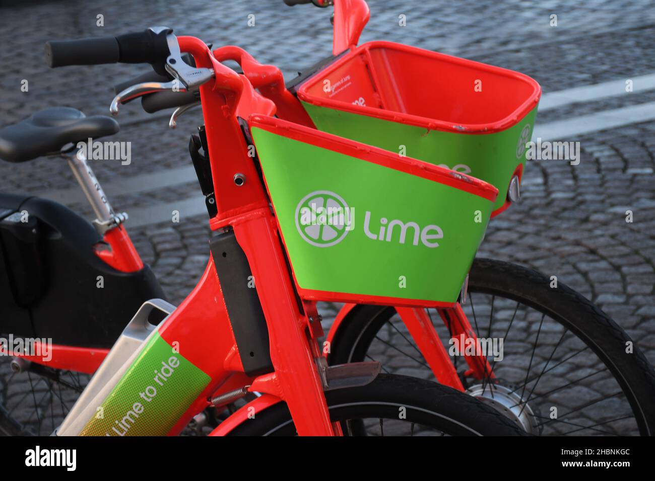 Electir bike hires stock photography and images Alamy