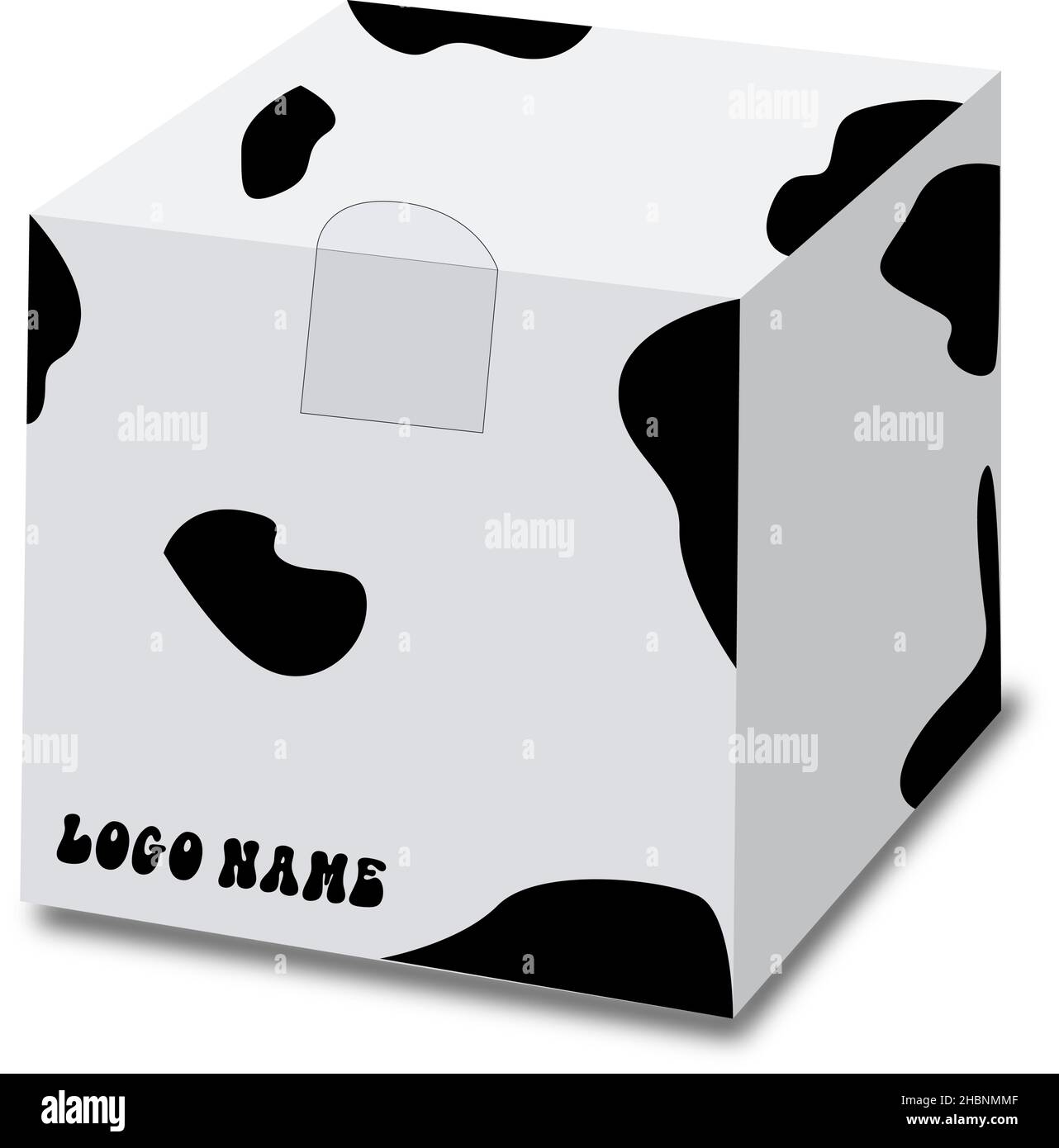 Box design with logo name, free text Stock Vector Image & Art Alamy