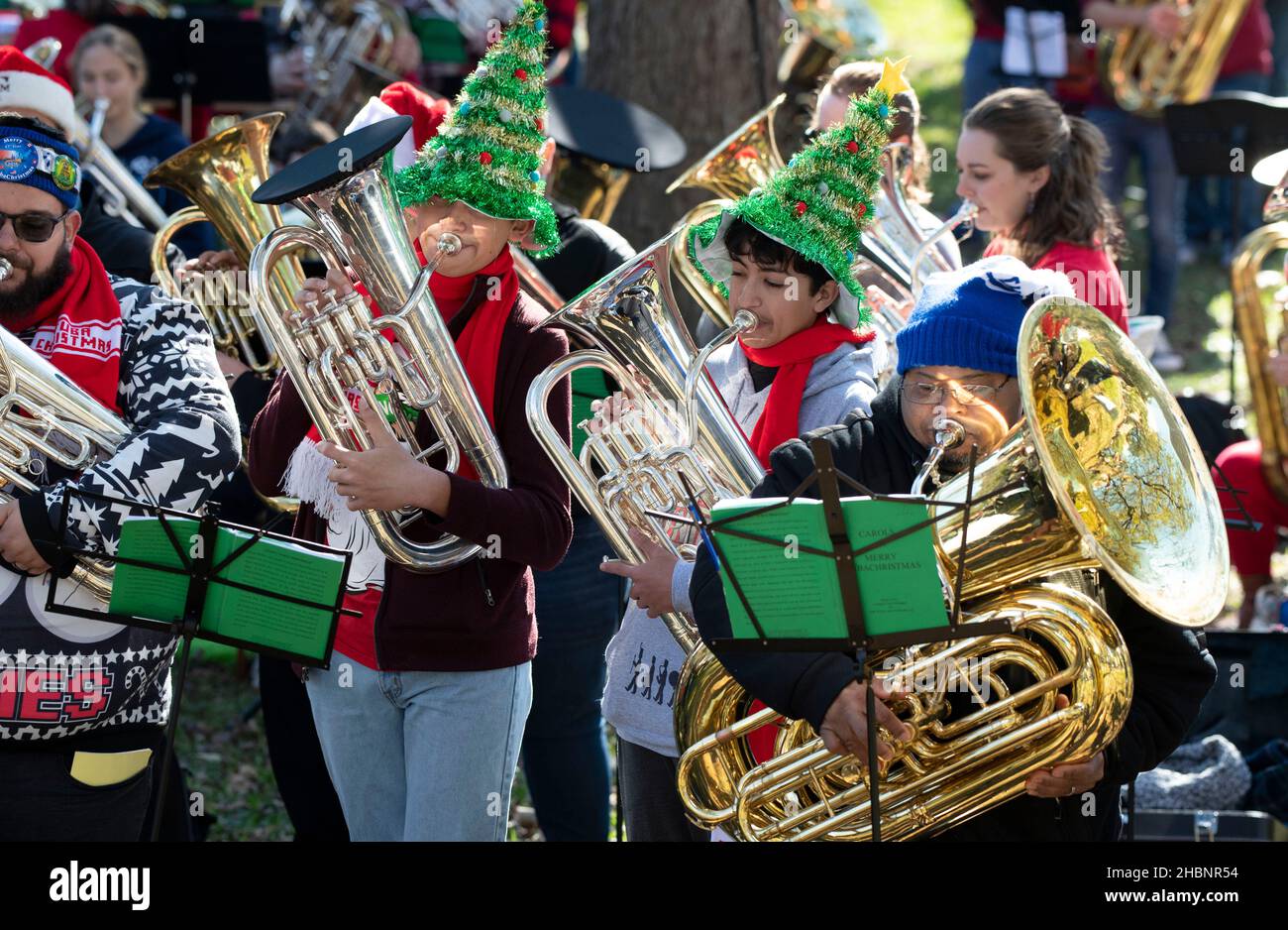 Malone University Tuba Christmas 2022 Page 23 - Austin York High Resolution Stock Photography And Images - Alamy