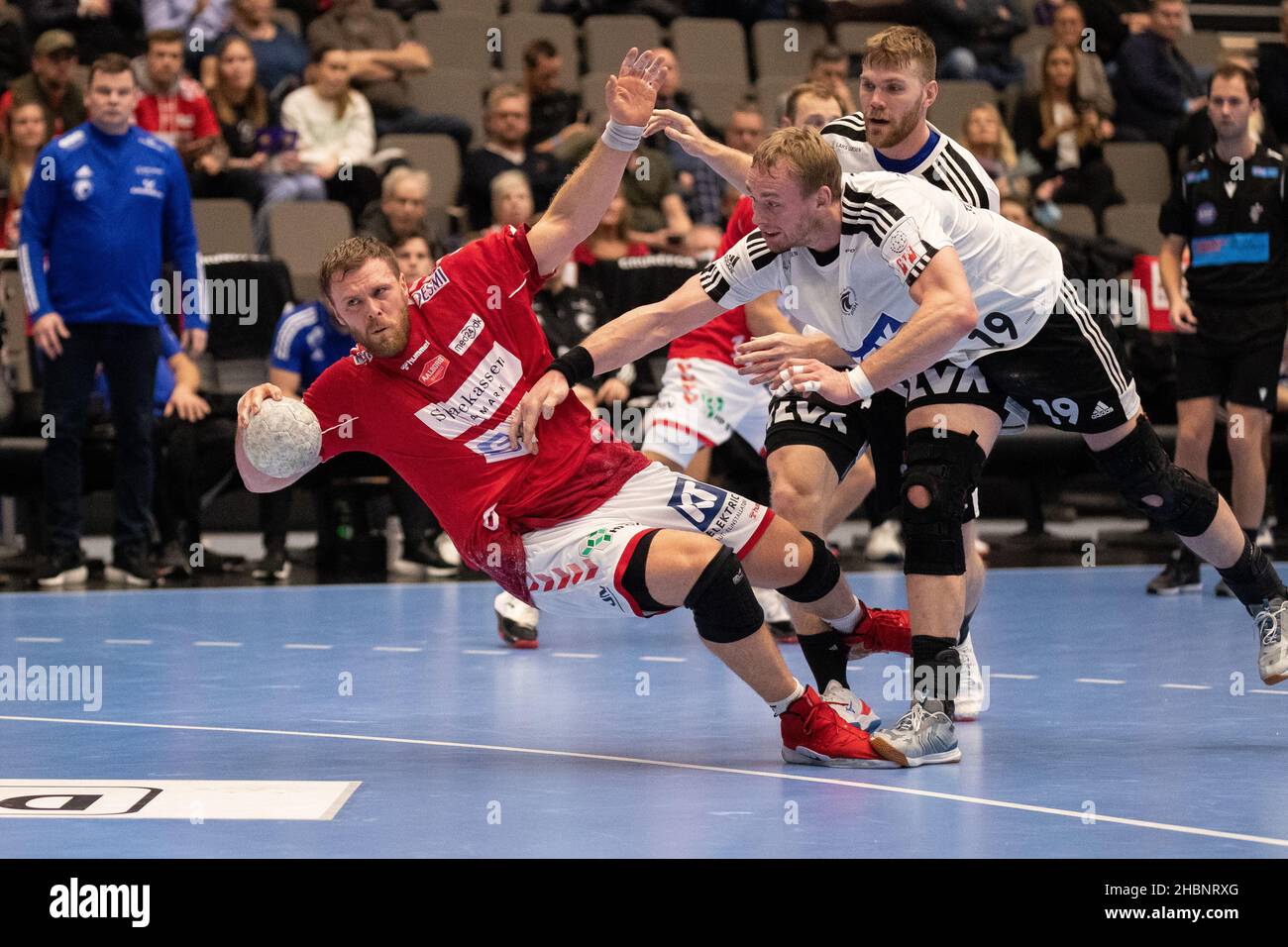 handball vs bjerringbro handball hires stock