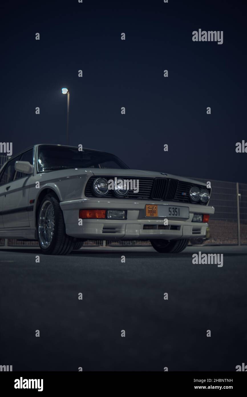 Car parked night arab hi-res stock photography and images - Alamy