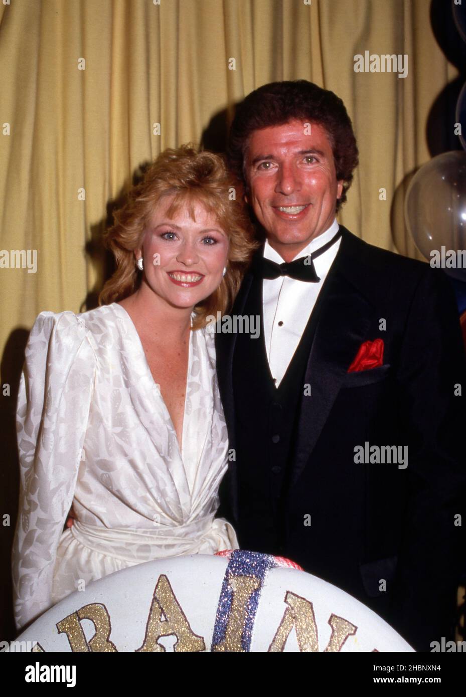 Lauren Tewes and Bert Convy 1983 Credit Ralph Dominguez/MediaPunch