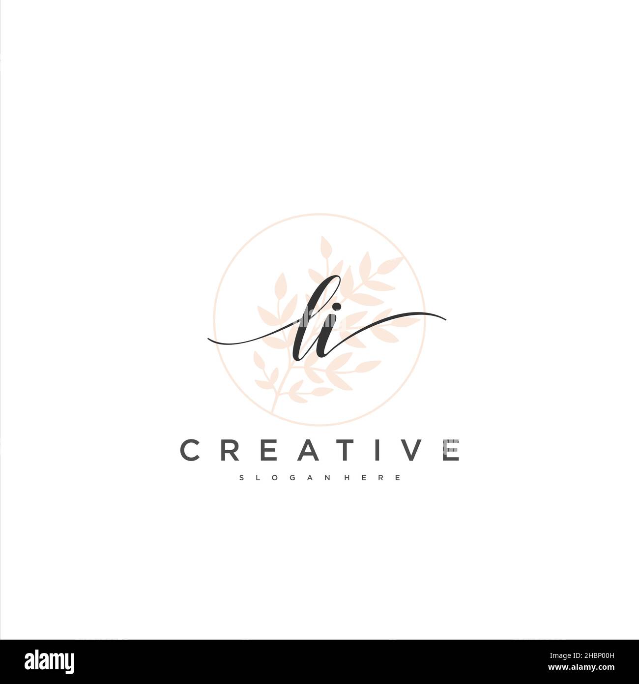 Initial li logo Stock Vector Images - Alamy