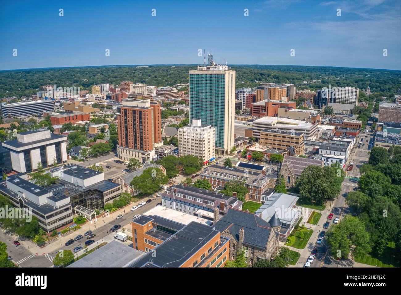 Ann arbor skyline hi-res stock photography and images - Alamy