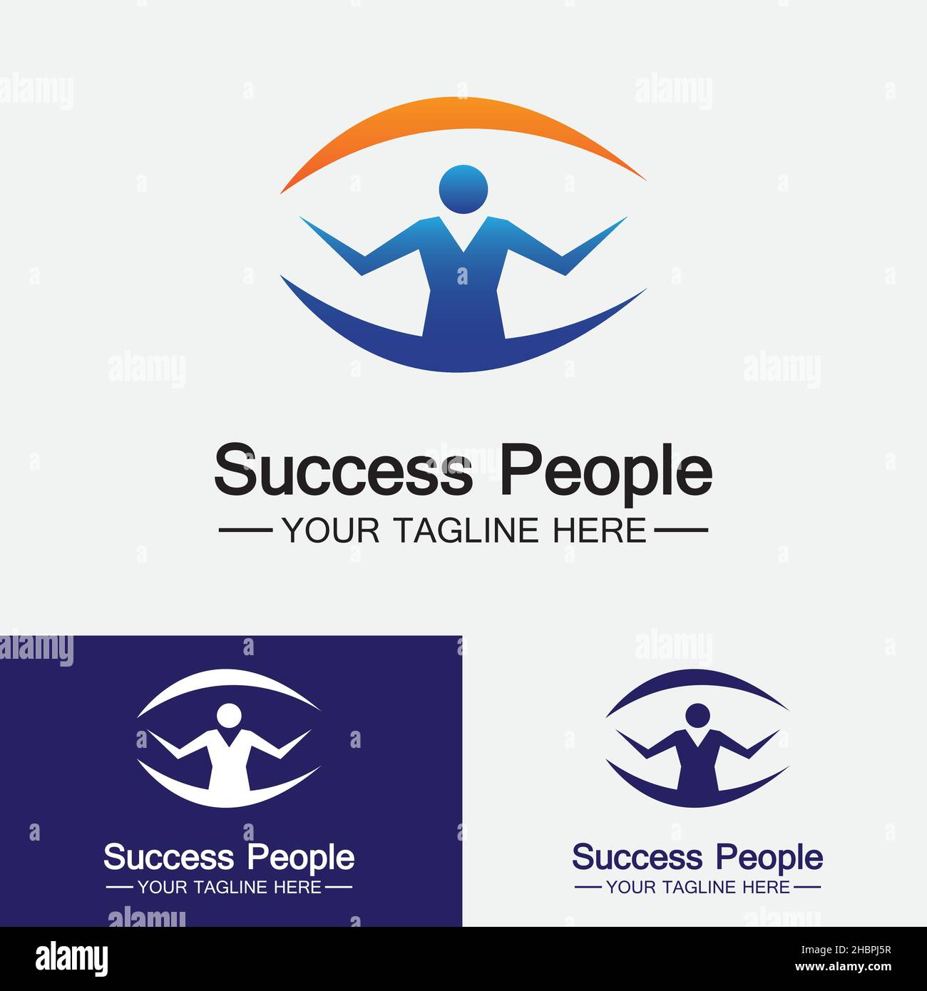 Success People Logo Vector Design Template Stock Vector Image & Art - Alamy