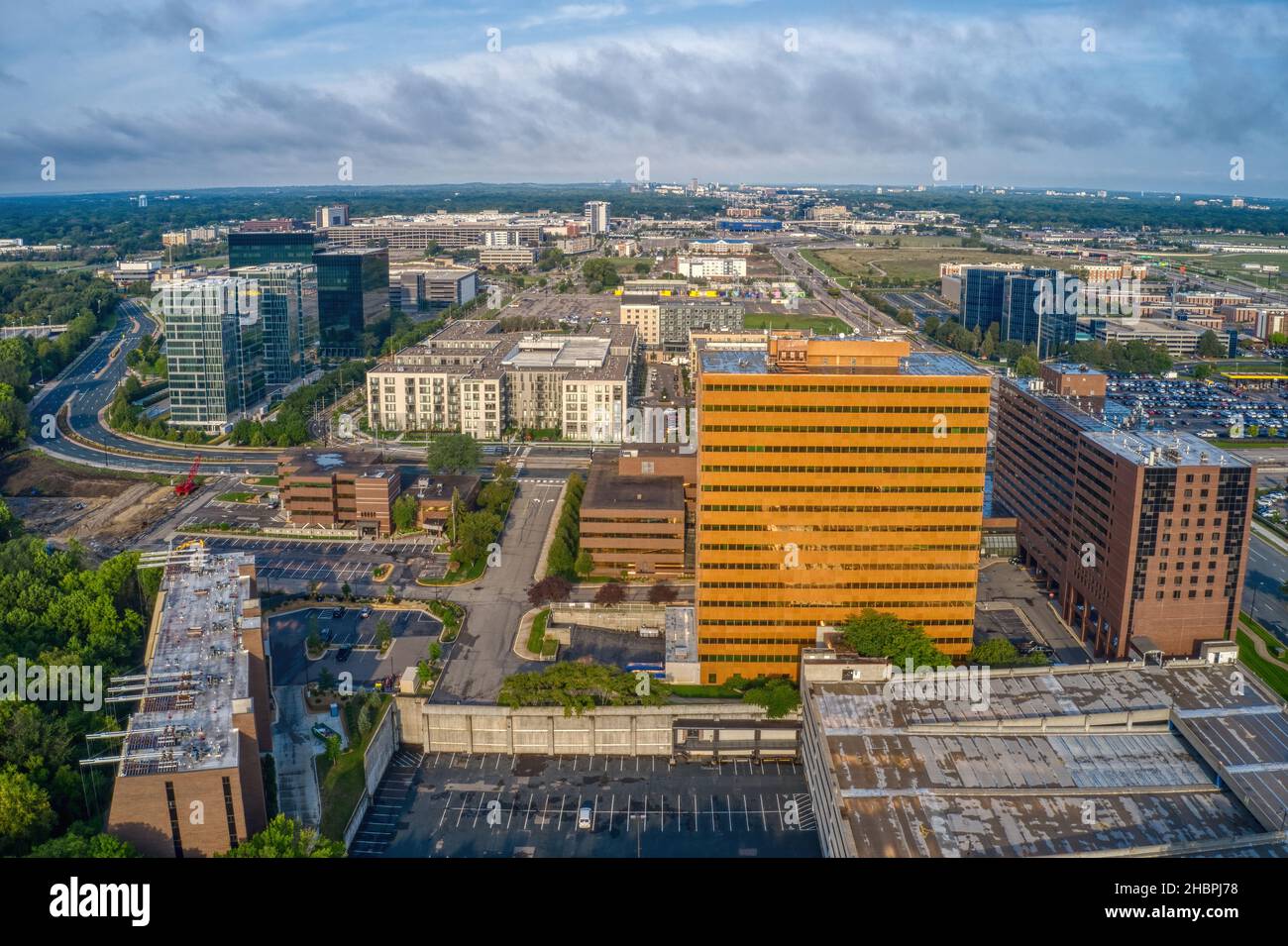 Downtown bloomington hires stock photography and images Alamy