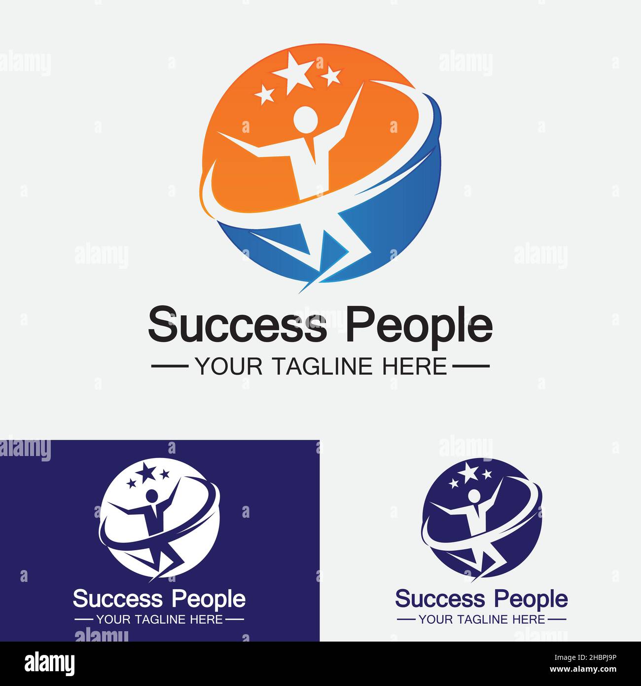 Success People Logo Vector Design Template Stock Vector Image & Art - Alamy