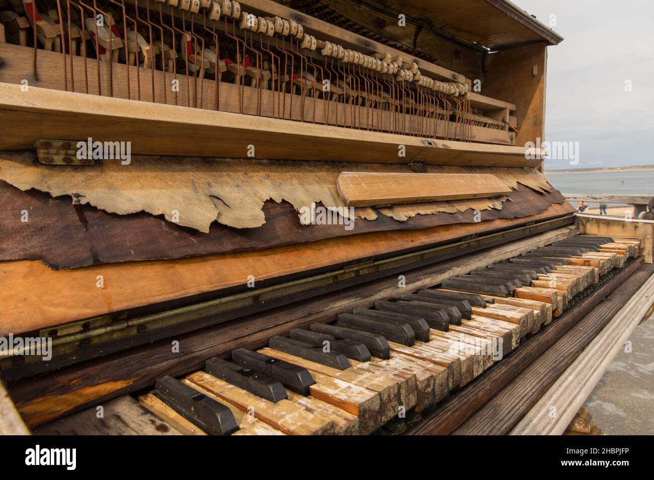 Klavier in Kliltmoller Stock Photo