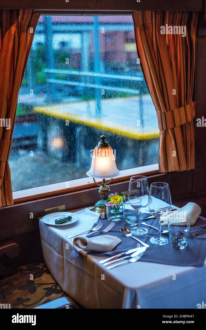 Orient express interior hi-res stock photography and images - Alamy