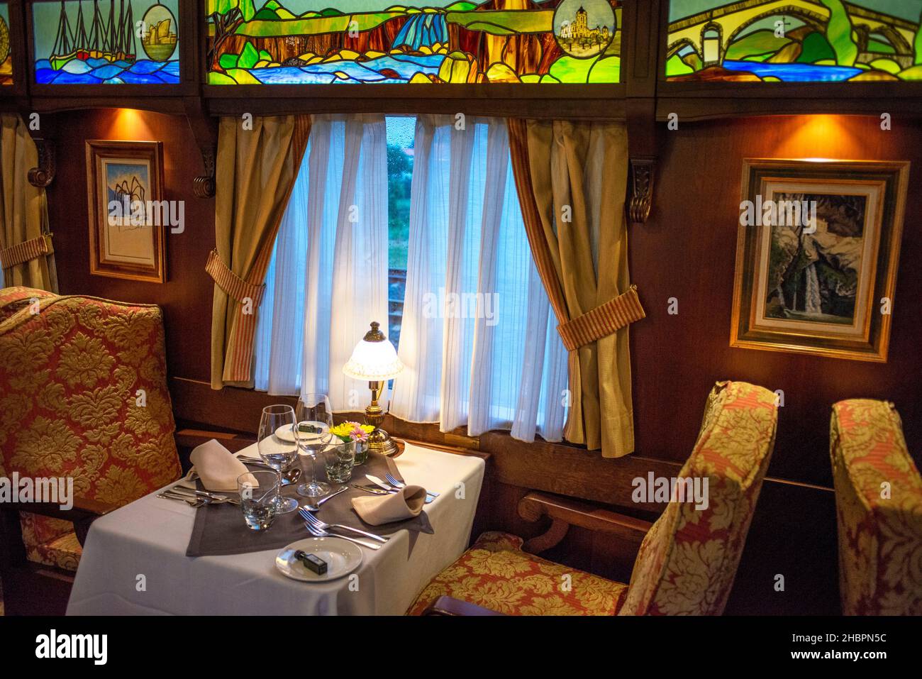 Orient express interior hi-res stock photography and images - Alamy