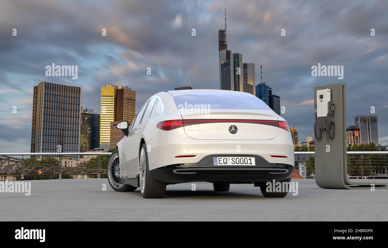 Mercedes-Benz EQS -New flagship model and showcase of Mercedes-Benz