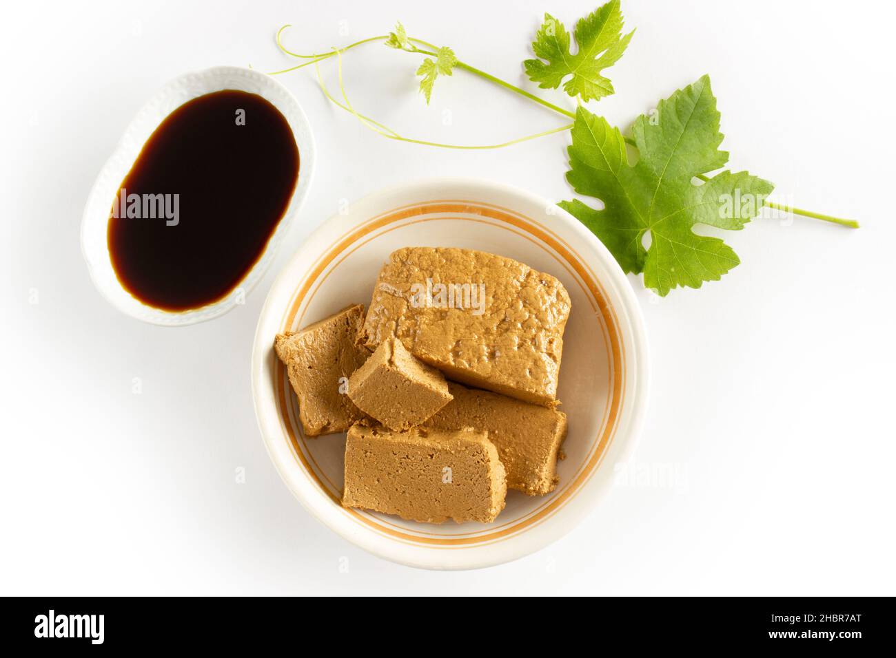 Halva made with grape molasses Stock Photo Alamy