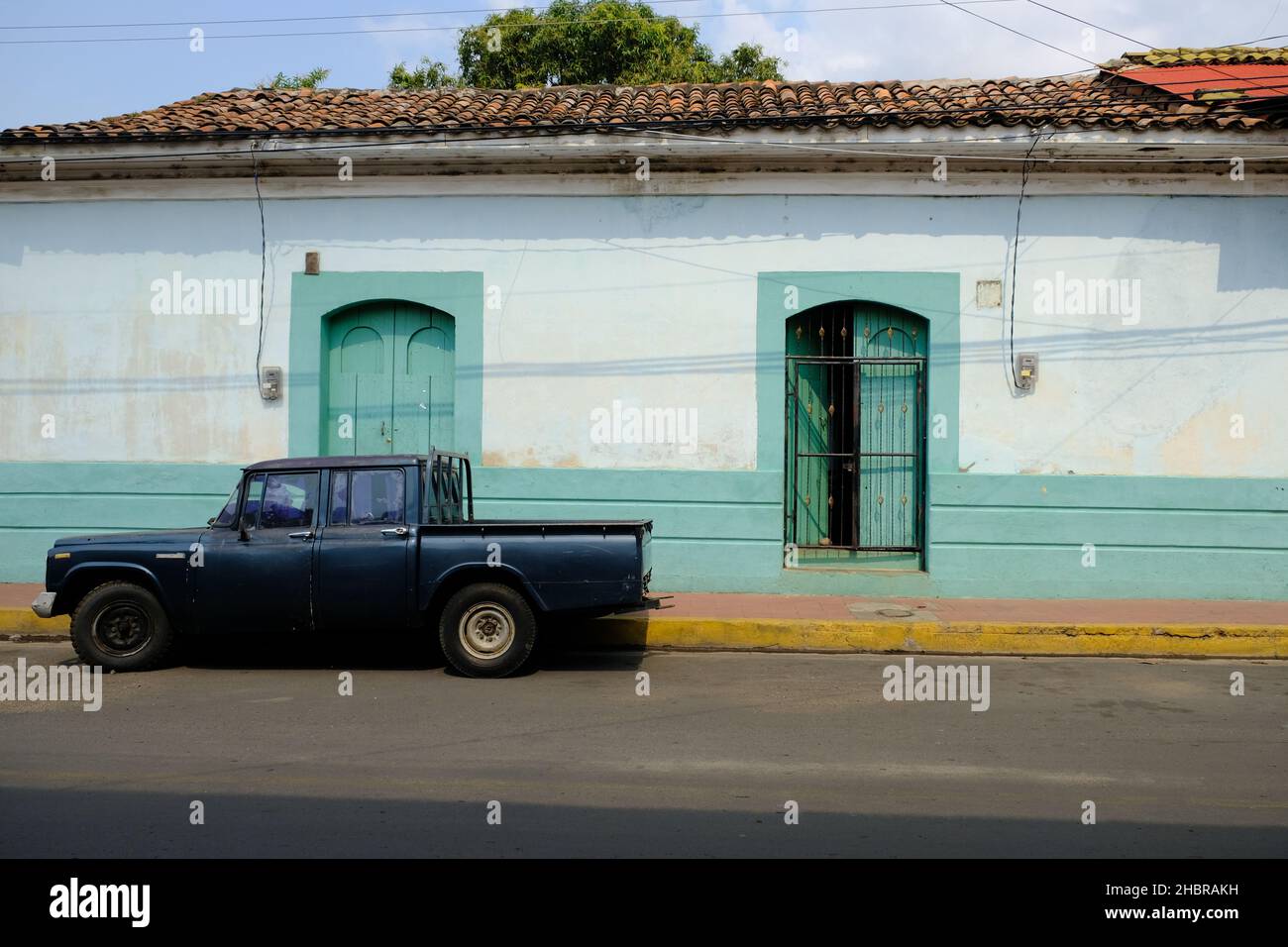 Nicaragua Leon - Daily life street view Stock Photo