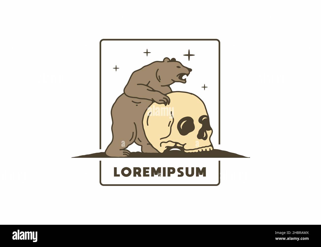 Halloween bear design Stock Vector Images - Alamy