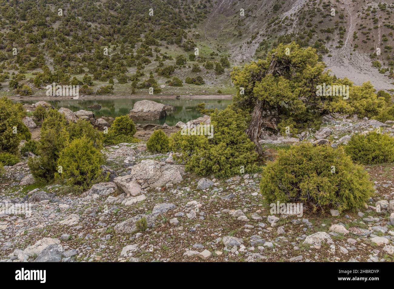 kulikalon-lakes-in-fann-mountains-tajikistan-stock-photo-alamy