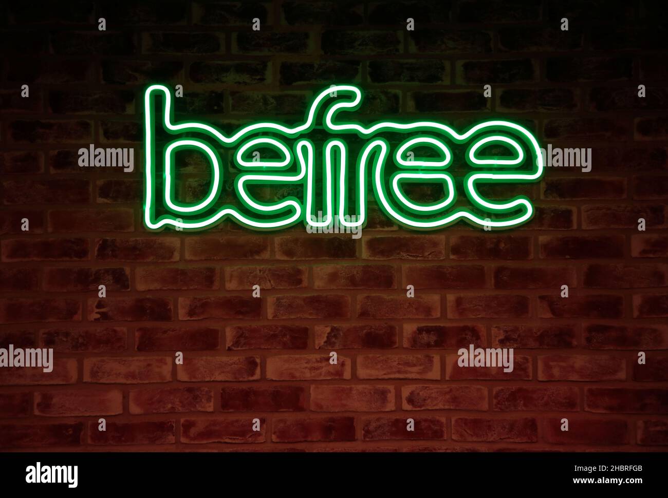 The logo of Befree fashion brand is seen at the headquarters of Melon