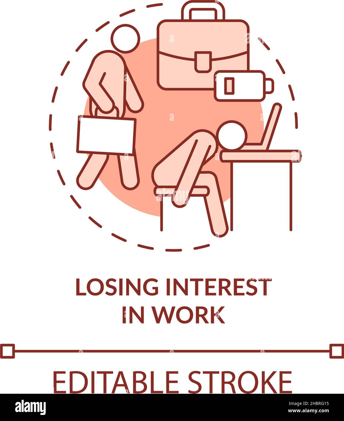 Like Losing Interest Anyone Stock Illustration 2215848317