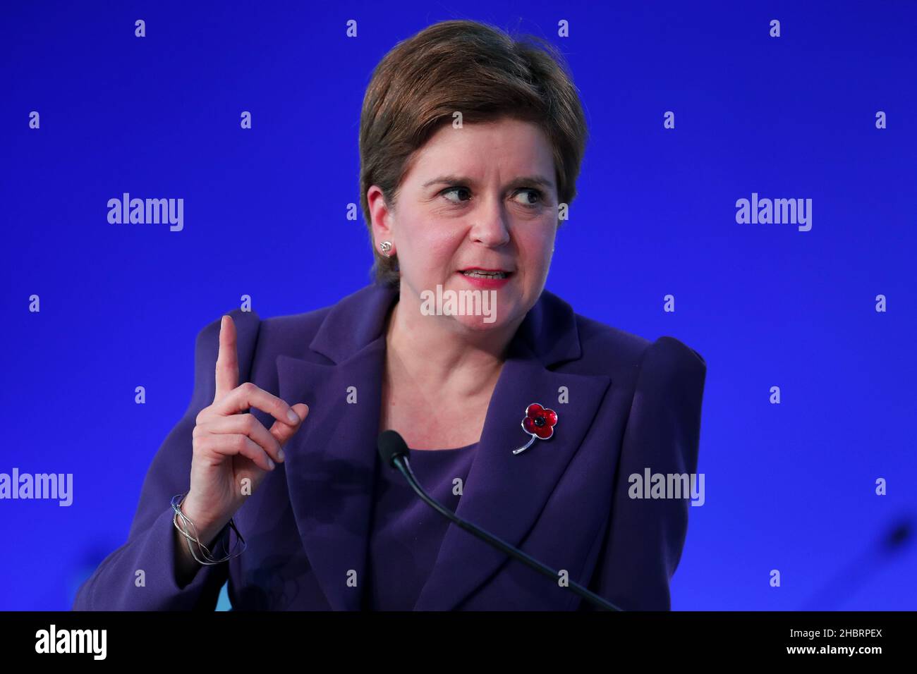 NICOLA STURGEON, 2021 Stock Photo Alamy