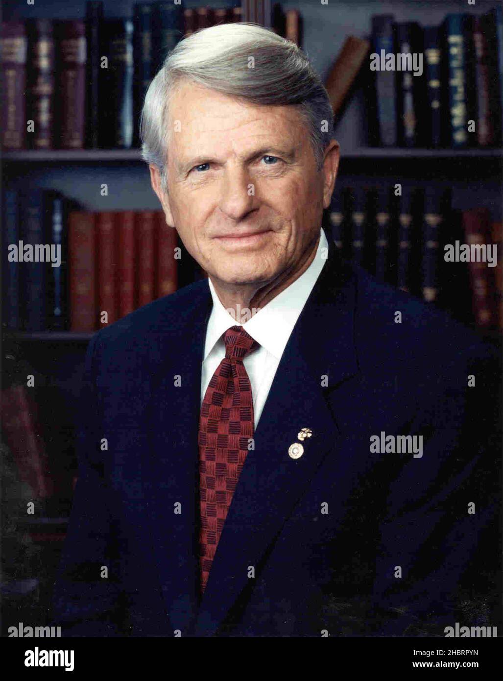 Zell Miller (born February 24, 1932) is an American politician from the U.S. state of Georgia. A Conservative Democrat, Miller served as Governor of Georgia from 1991 to 1999 and was a United States Senator from 2000 to 2005 Stock Photo