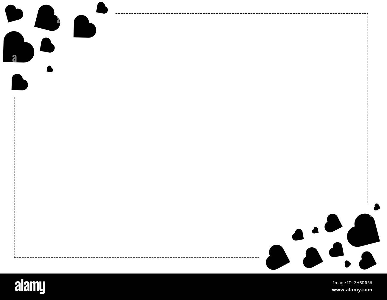 Perfect heart Black and White Stock Photos & Images - Alamy