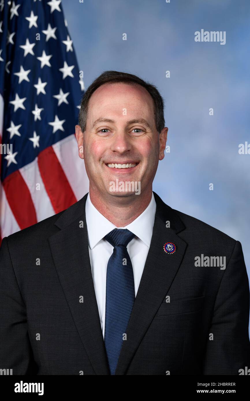 Tracey Mann (R-KS), official portrait, 117th Congress. ca.  2 March 2021 Stock Photo