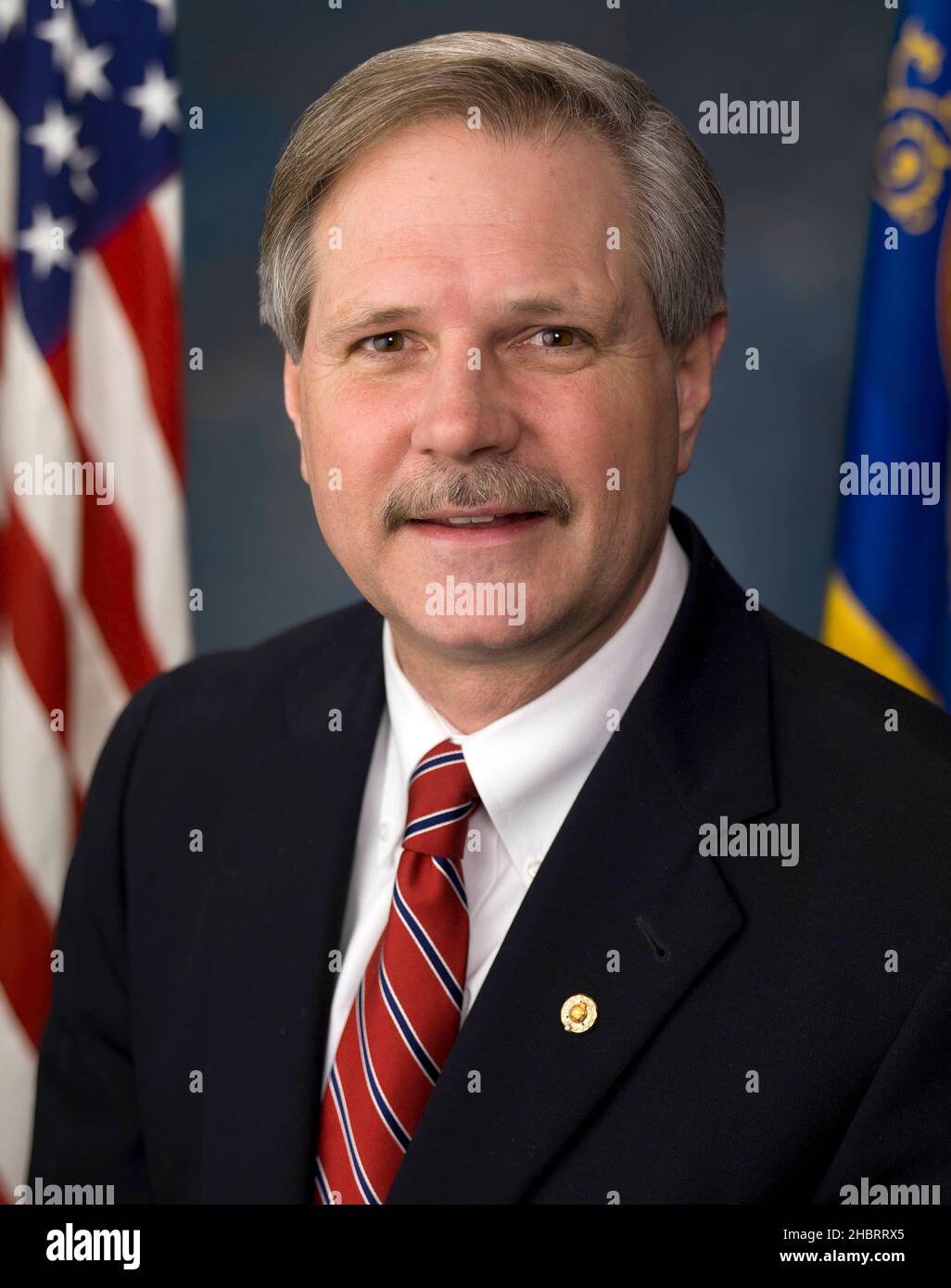 Official photo of US Senator John Hoeven ca.  28 January 2011 Stock Photo