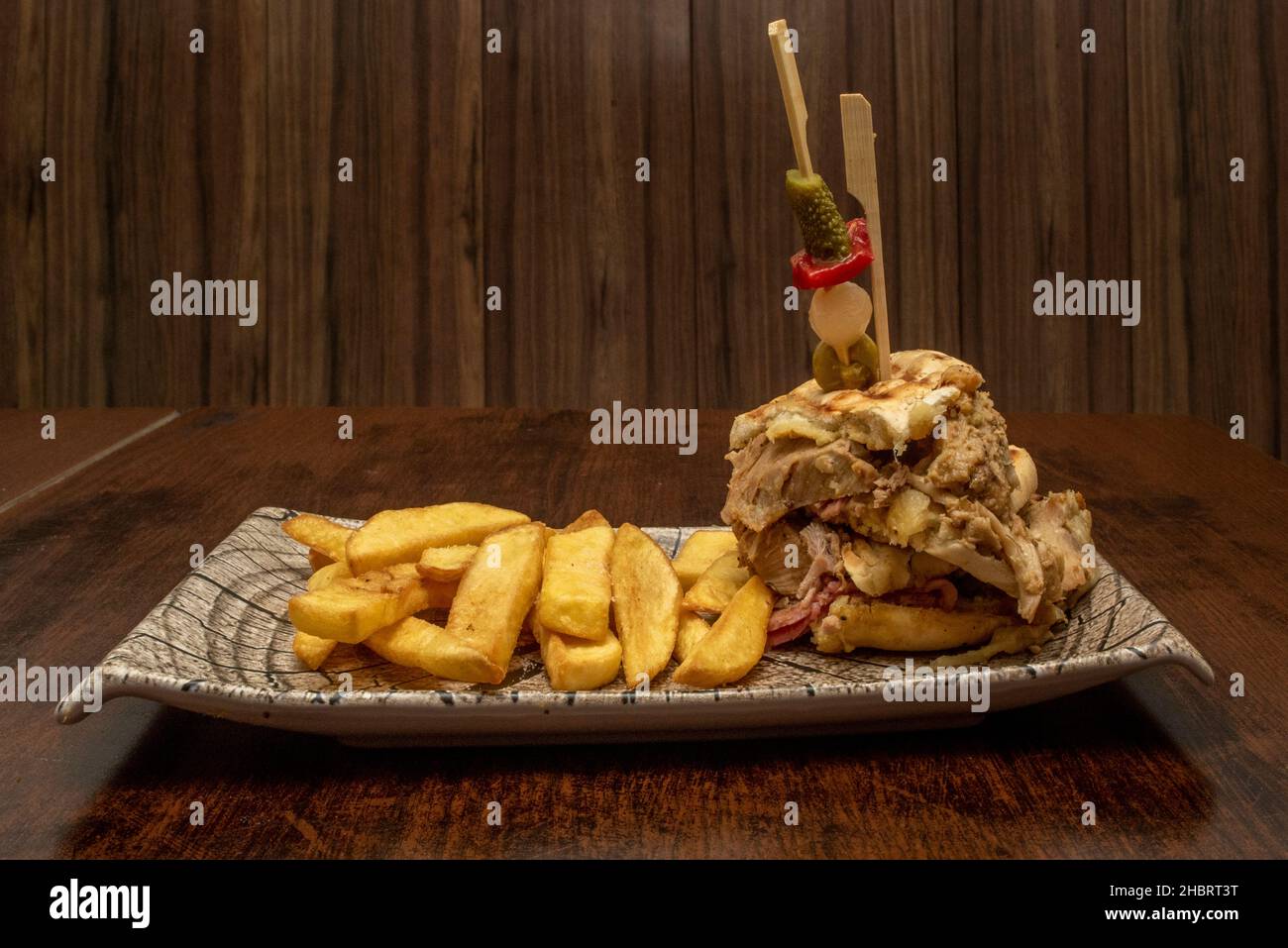 The Cuban sandwich is a type of sandwich that originated in the Cuban