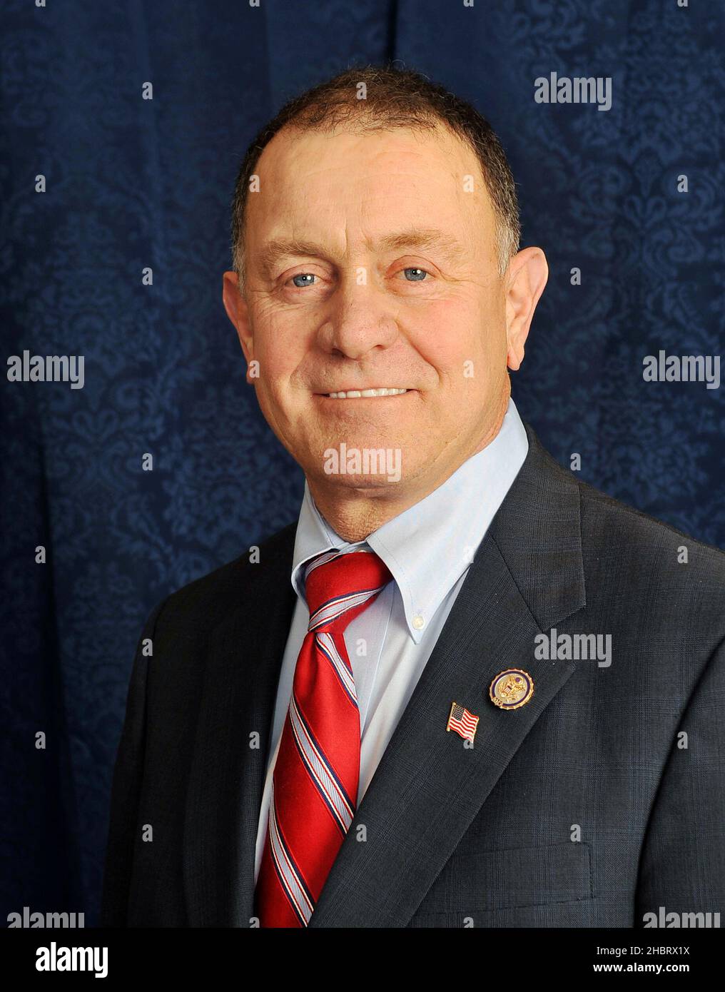 Official portrait of US Rep Richard Hanna ca.  19 January 2011 Stock Photo