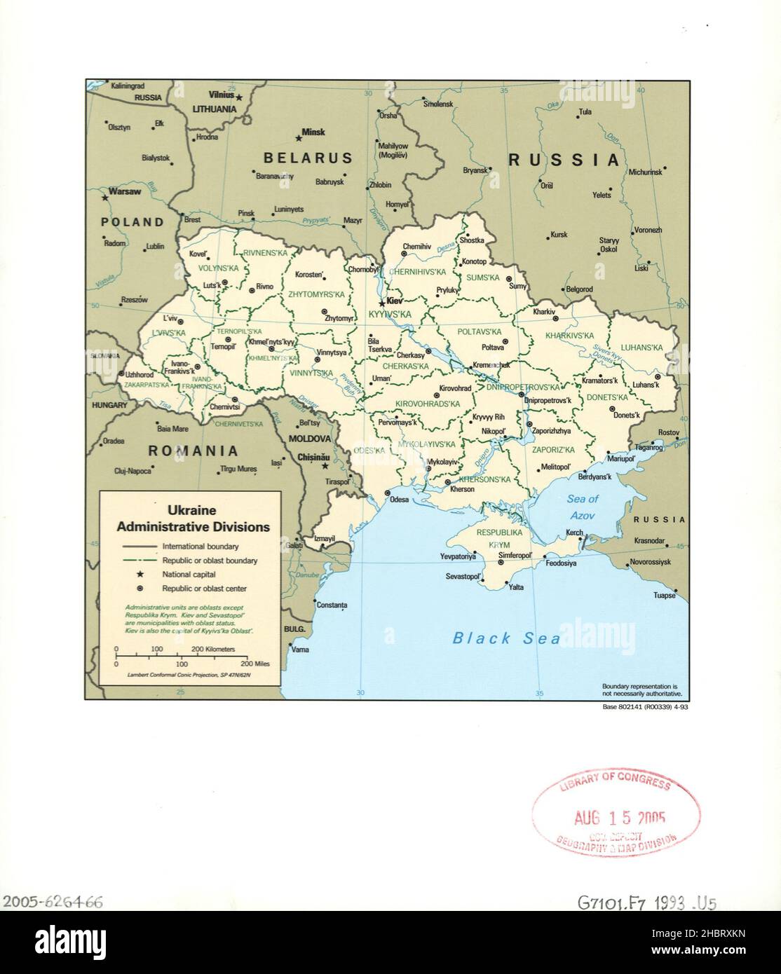 Ukraine administrative divisions map shows oblasts and oblast names ...
