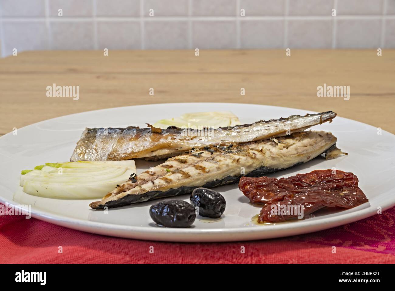 filetto di sgombro alla griglia