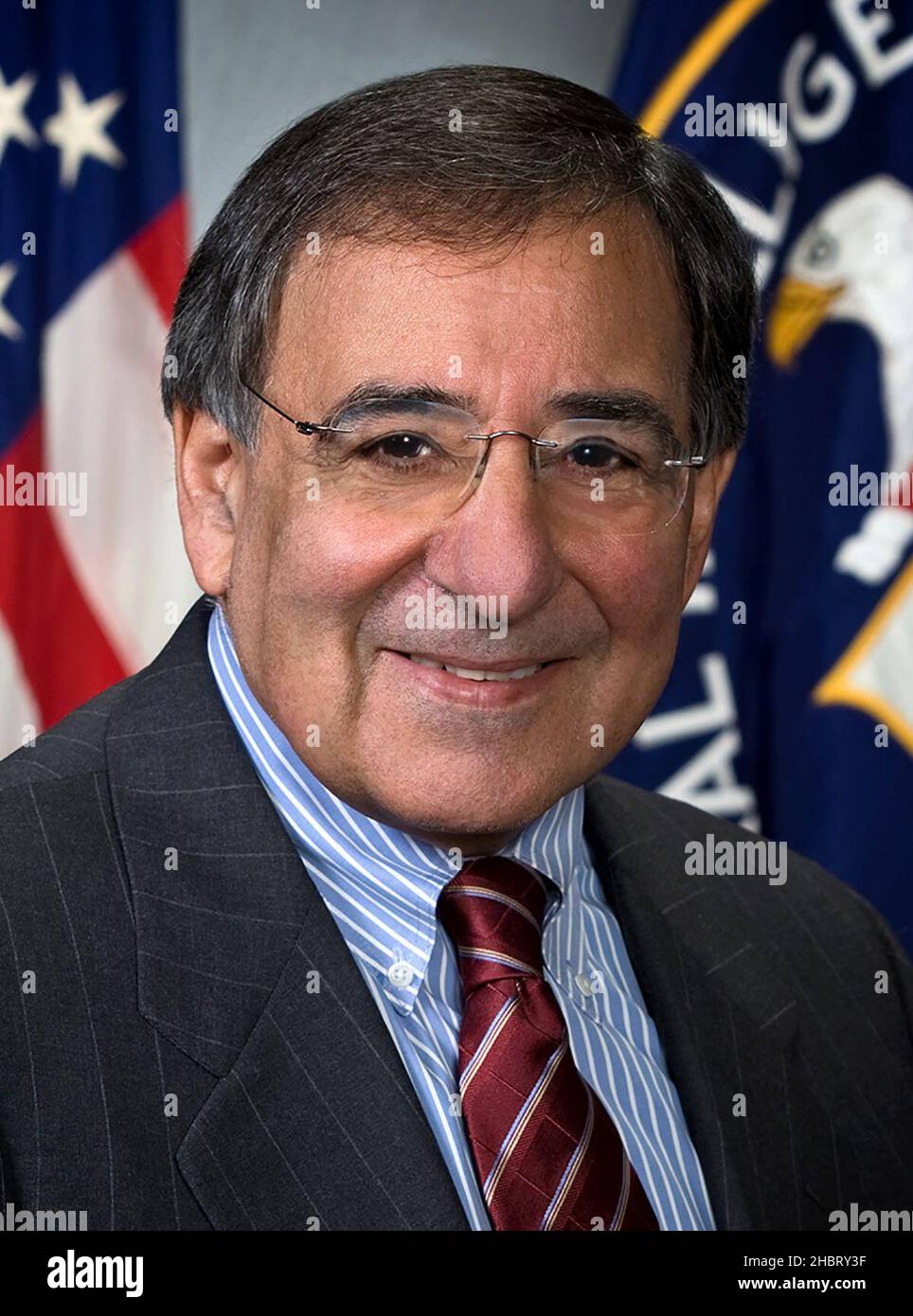 Official portrait of the former Director of the Central Intelligence Agency Leon Panetta. ca.  17 February 2009 Stock Photo