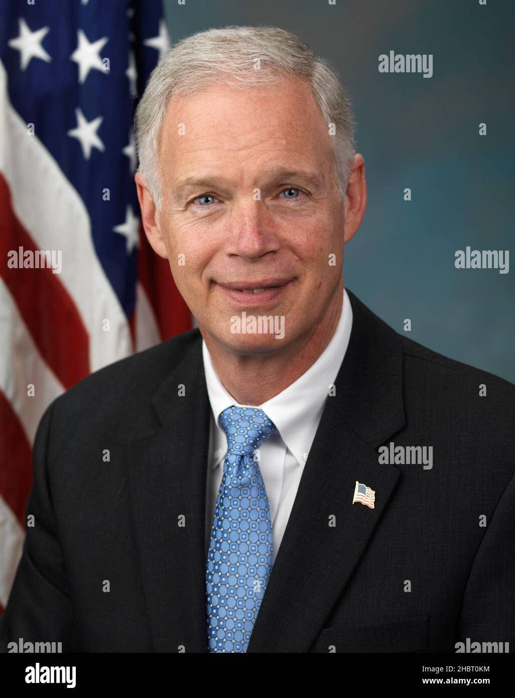 Official photo of Senator Ron Johnson (R-WI) ca.  2011 Stock Photo