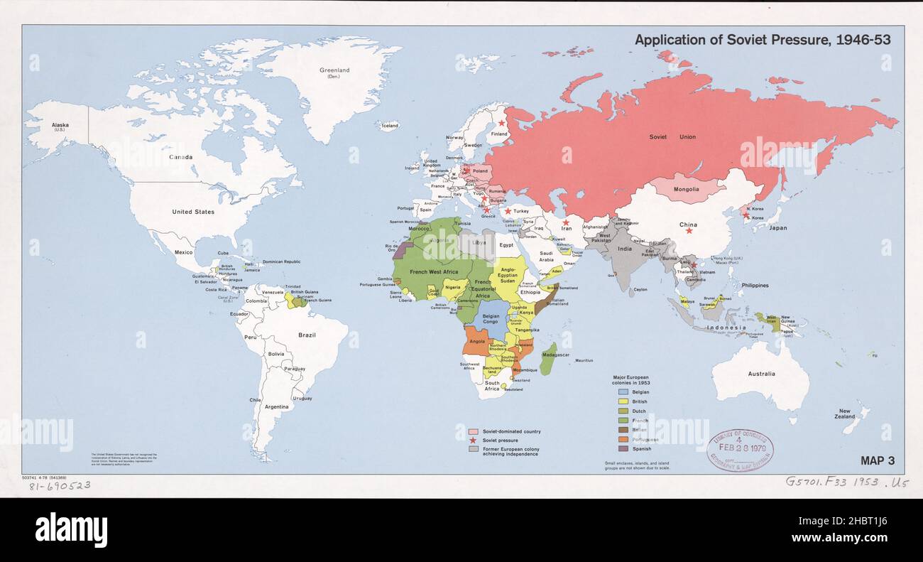 1950s world map hires stock photography and images Alamy