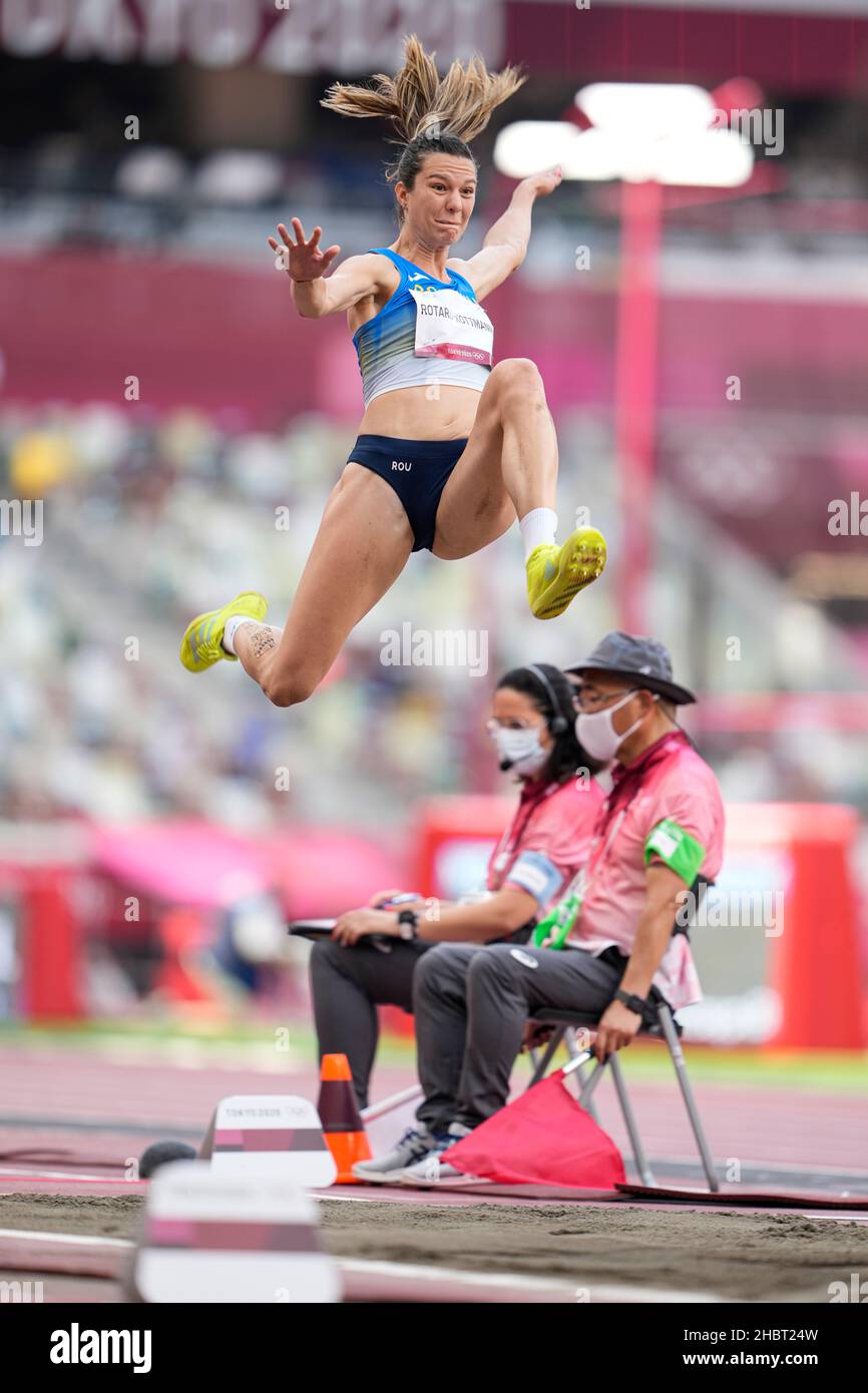 Alina RotaruKottmann participating in the Tokyo 2020 Olympic Games in