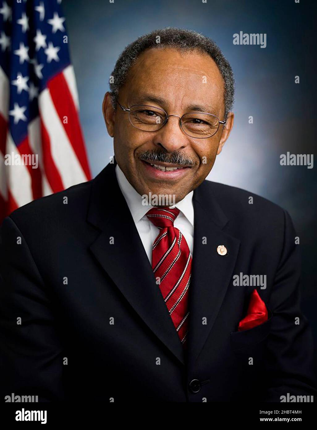 United States Senator Roland Burris (D-IL) ca.  27 January 2009 Stock Photo