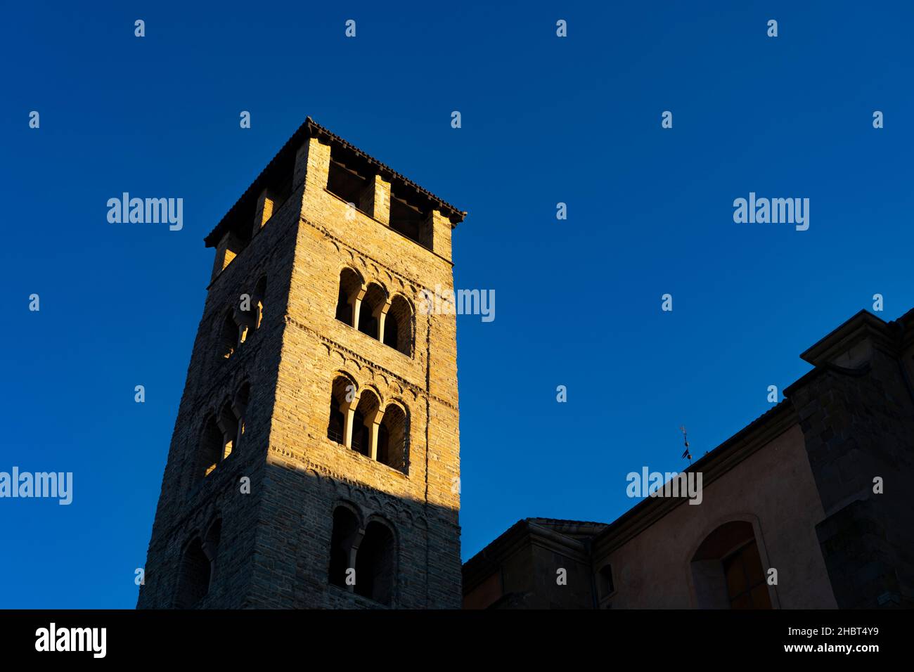 Catedral de Sant Pere de Vic, Vic, Catalonia, started in 1781, and consecrate in 1803. Some parts of the structure date to 1038. Stock Photo