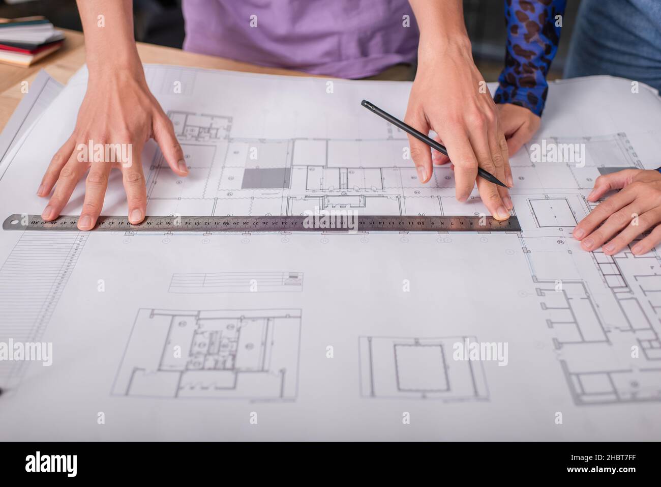 Interior designers office workplace hi-res stock photography and images ...