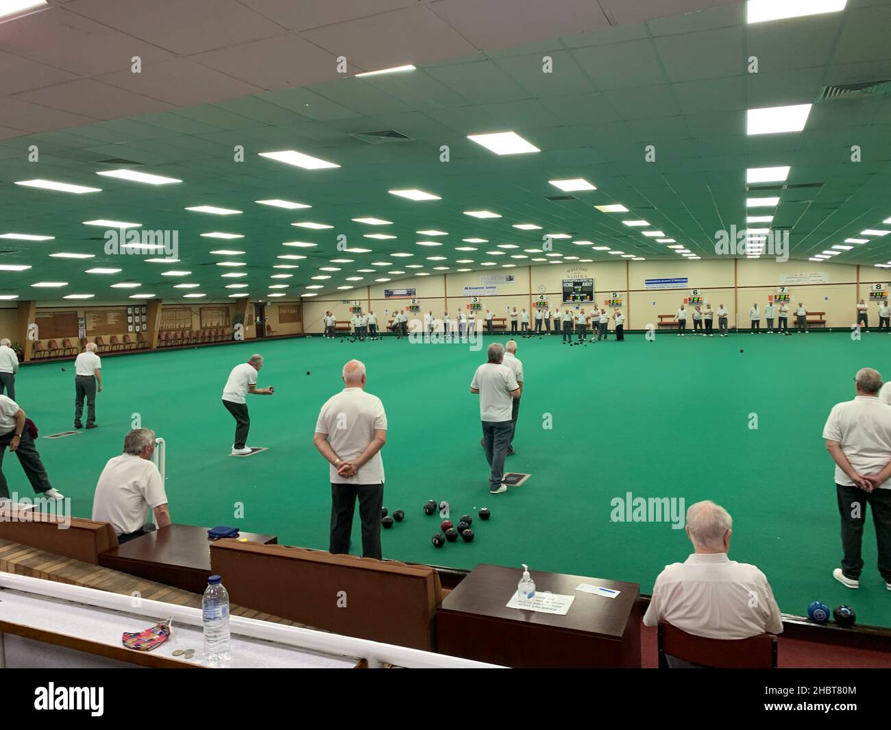 Northampton bowling club Stock Photo Alamy