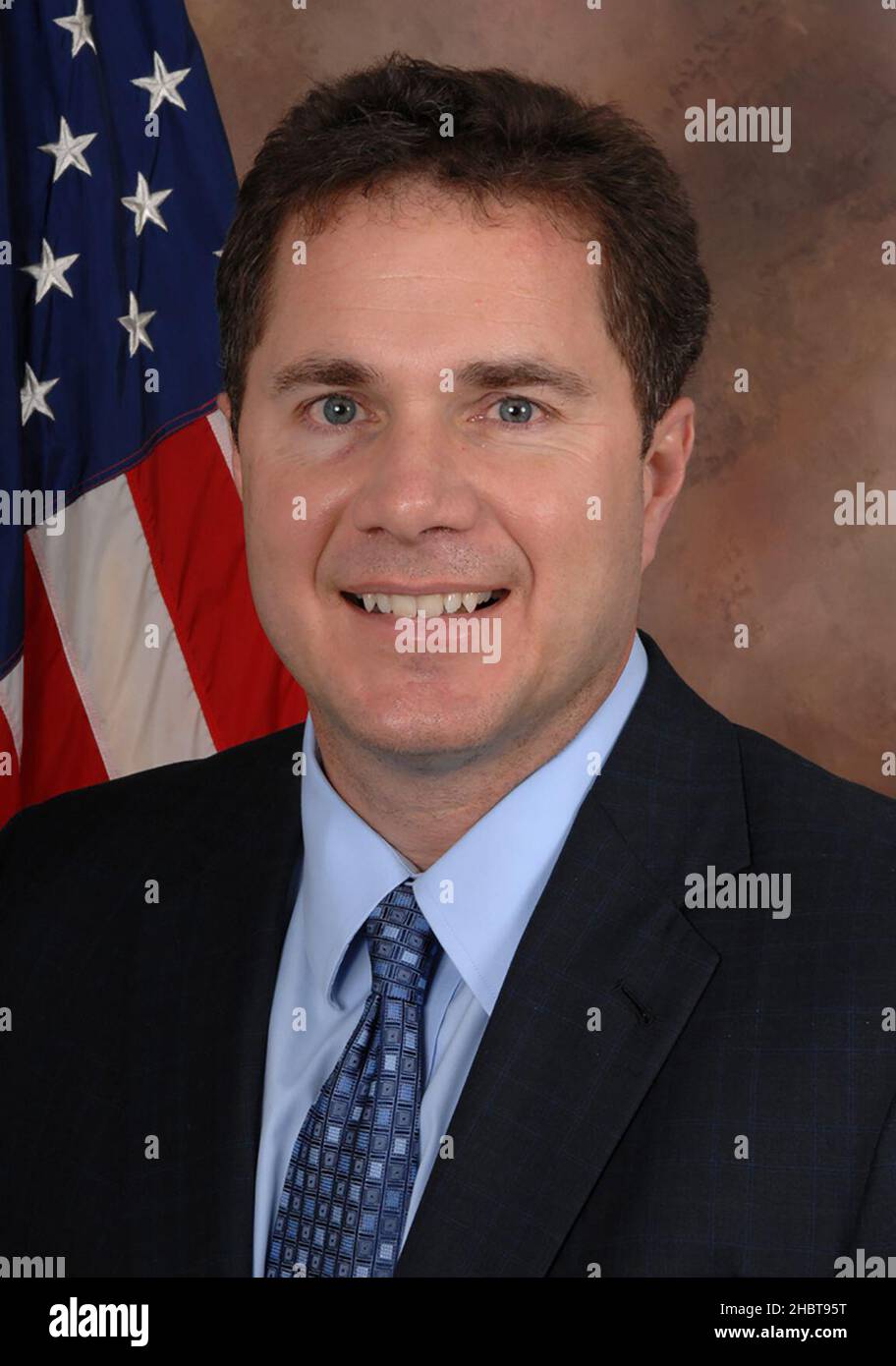 Portrait of Bruce Braley, member of the United States House of Representatives ca.  110th United States Congress Stock Photo