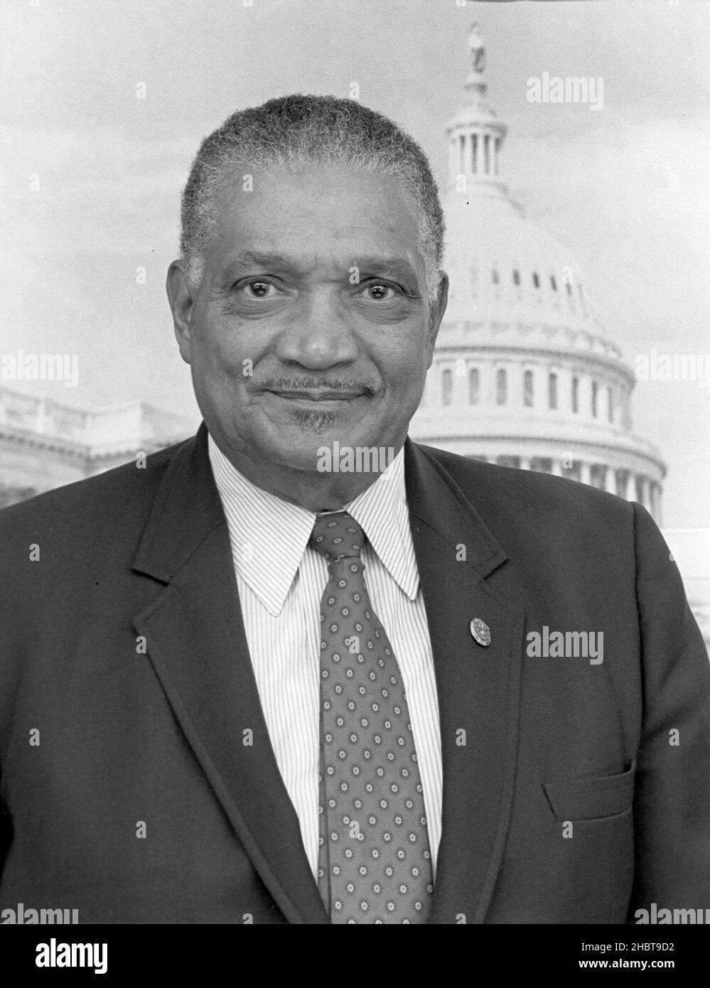 Charles Hayes, member of the United States House of Representatives Stock Photo