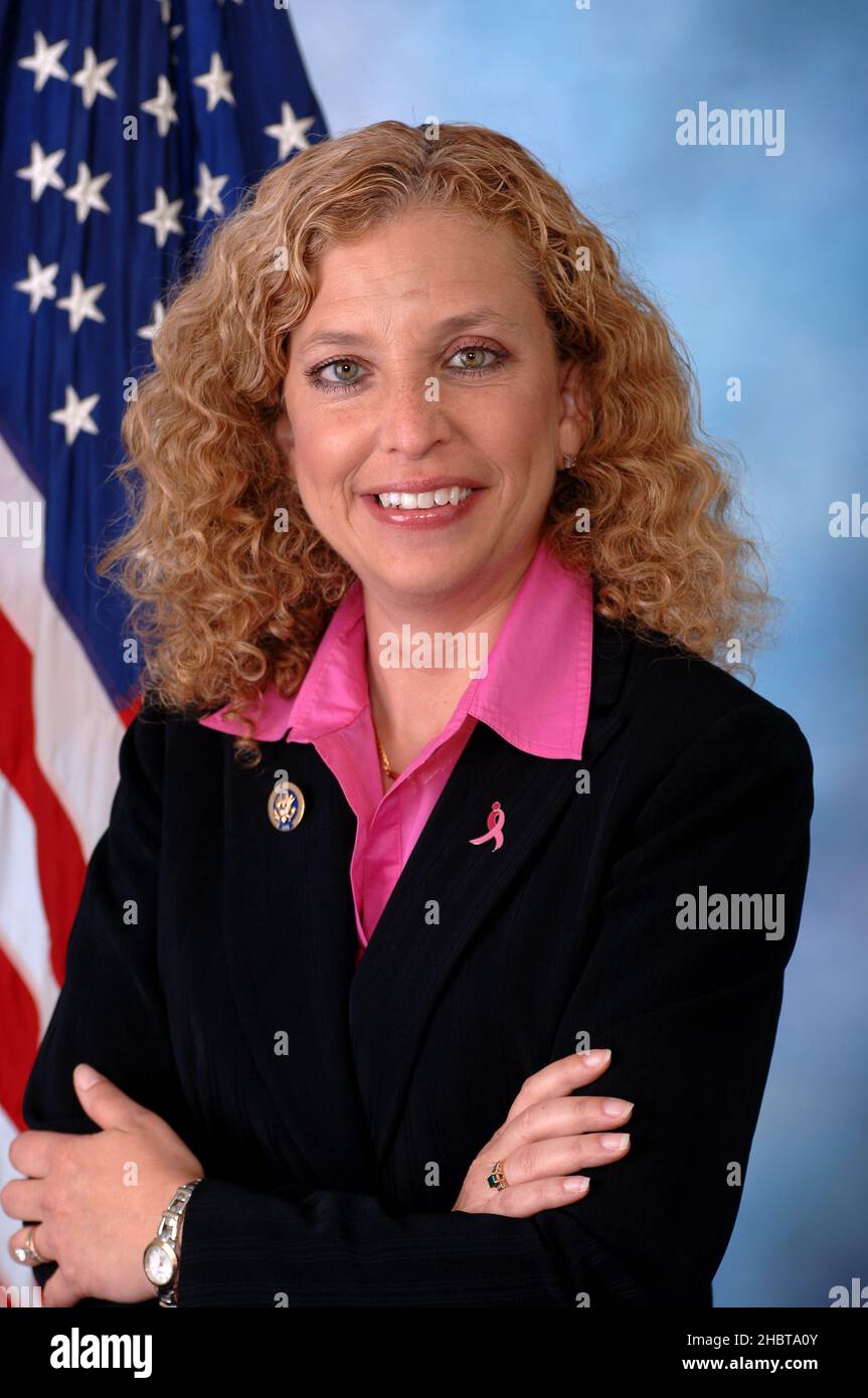 Debbie Wasserman Schultz, Congressman from Florida's 20th congressional district ca.  30 June 2010 Stock Photo