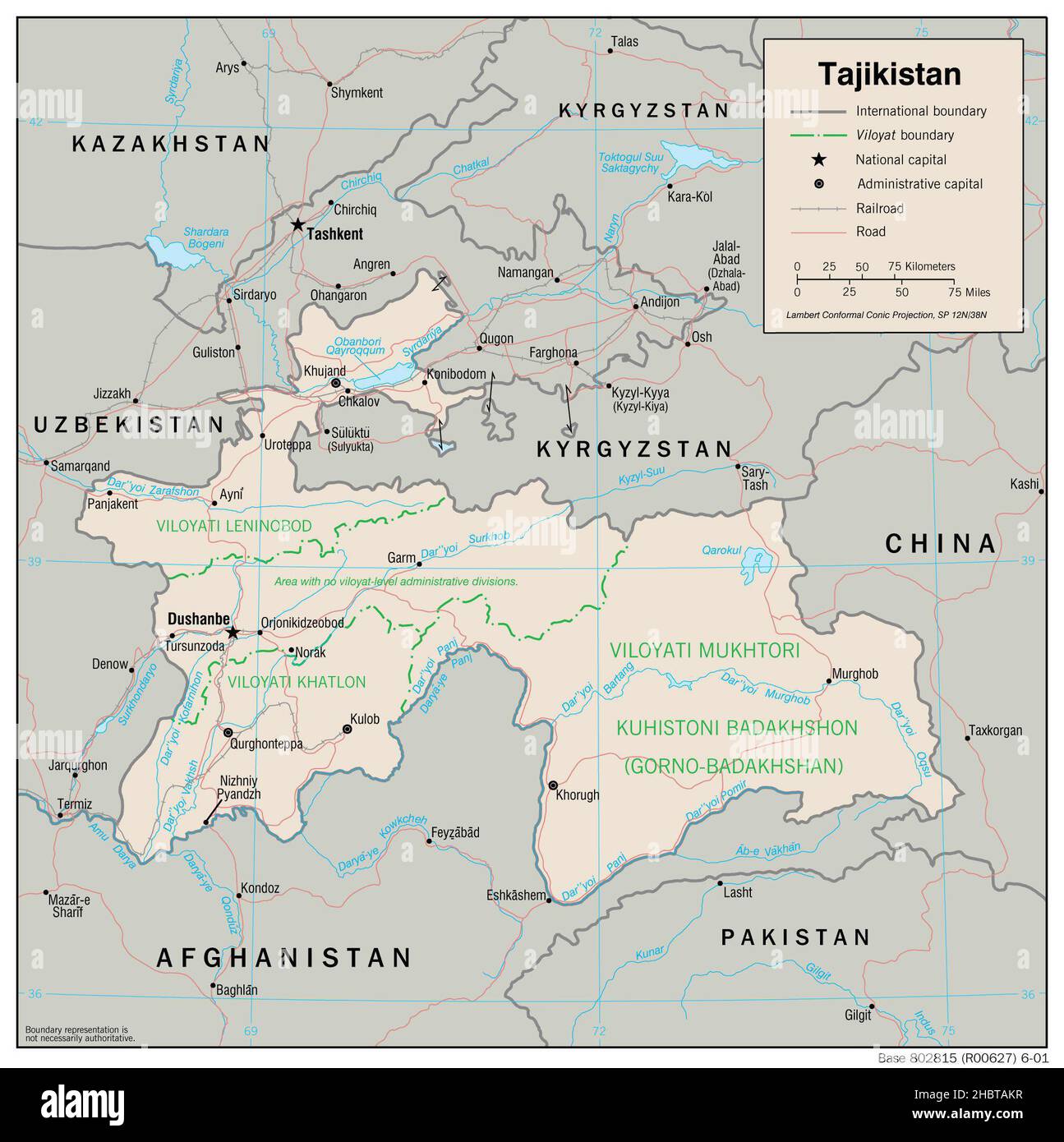 Transport system in Tajikistan, 2001 Stock Photo - Alamy