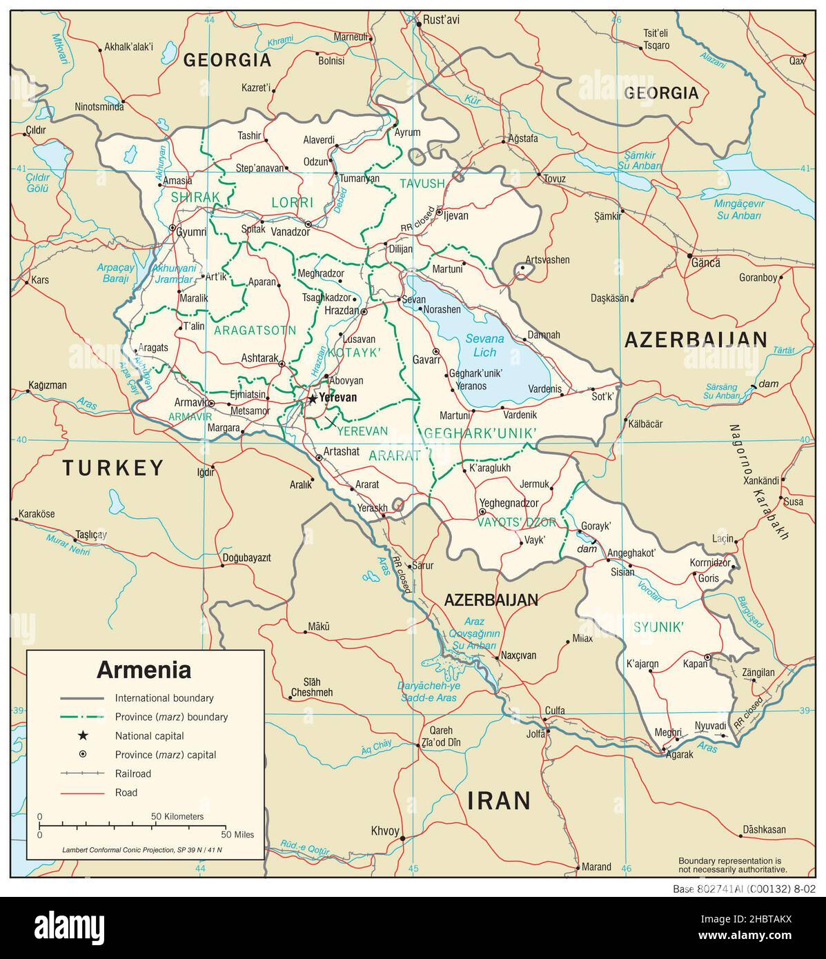 Historical armenia map hi-res stock photography and images - Alamy