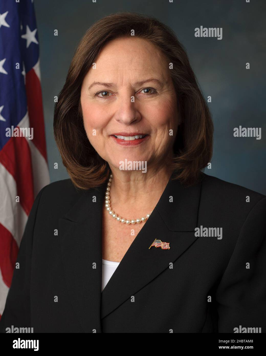 Official portrait of U.S. Senator Deb Fischer (R-NE). ca.  7 January 2013 Stock Photo