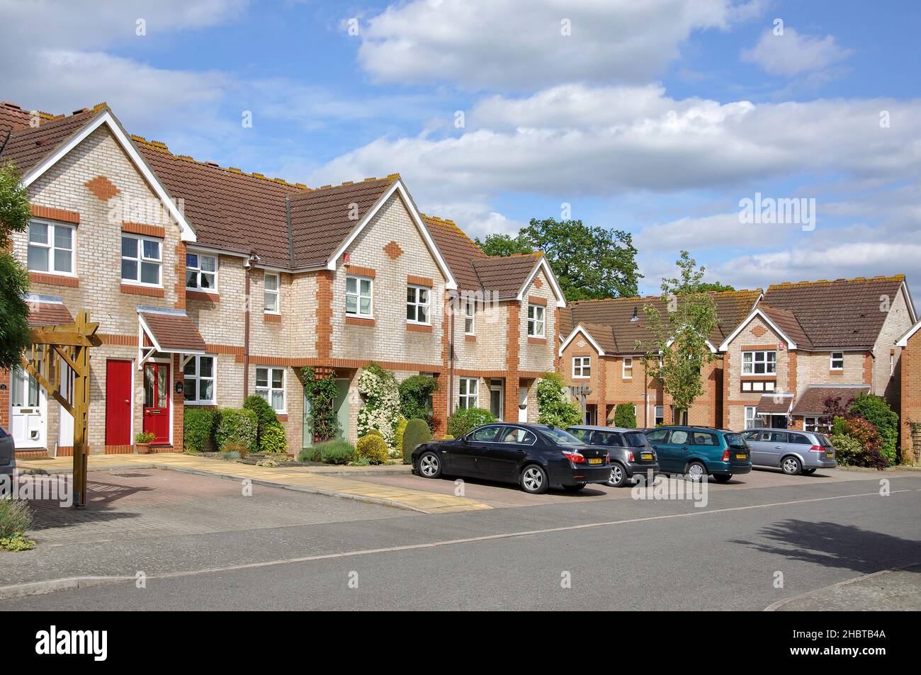 New housing estate, Sandhills Court, Virginia Water, Surrey, England