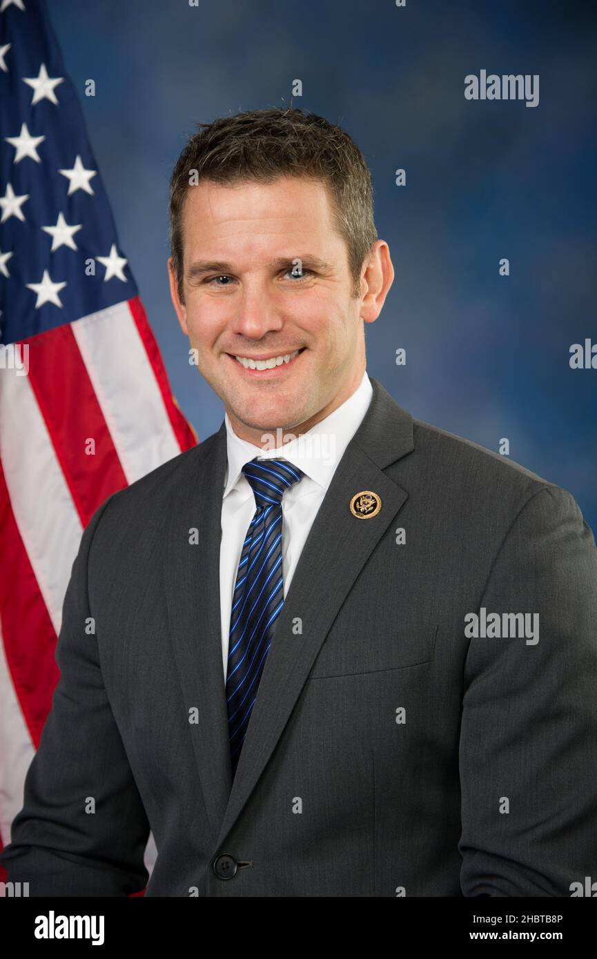 Adam Kinzinger official portrait 115th Congress ca.  27 January 2015 Stock Photo
