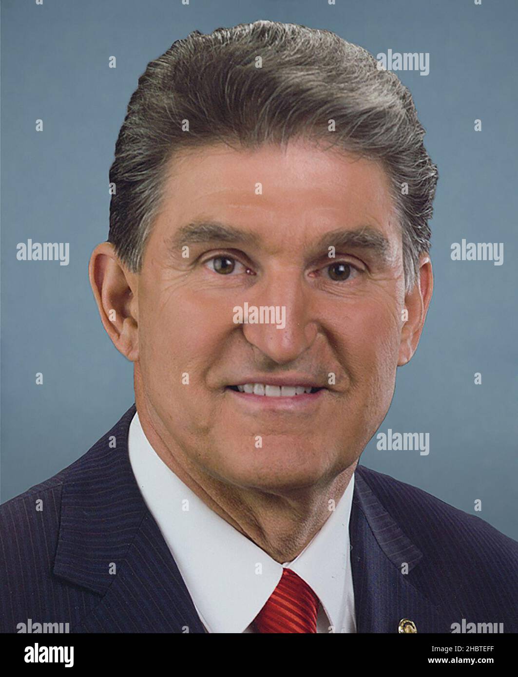Official portrait of United States Senator Joe Manchin. ca. 2011 Stock